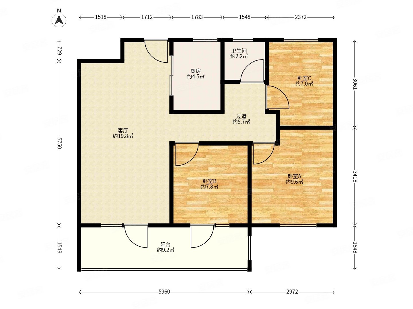 佳源都市102平套三好楼层优价位
