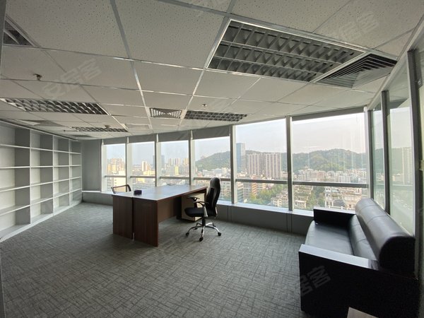 粤财大厦423平精装写字楼出租,可看海景-珠海58安居客