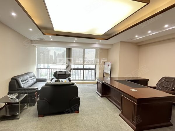 【多图】地铁口甲a级写字楼,海德广场256平精装!