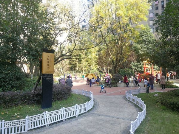 成都小区 郫都小区 郫筒小区 绿地国际花都三期 实景图 1 19#xe023