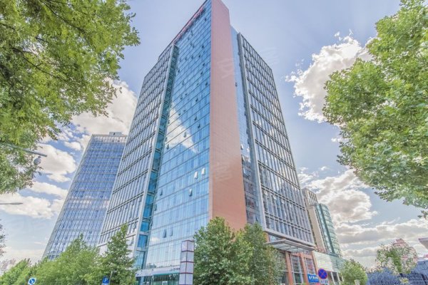 10号线健德门站金澳国际大厦半层面积815平米三面采光