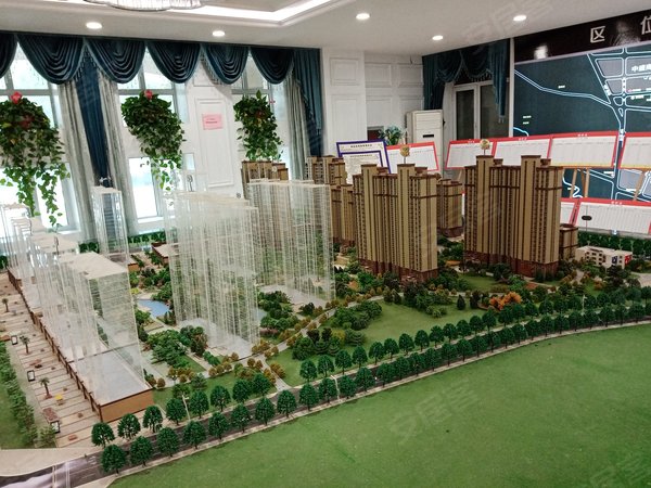 邯郸小区 磁县小区 城区小区 领秀华庭实景图 1/ 7  