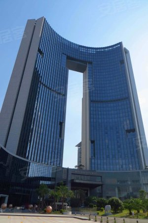 城市之门海德广场写字楼 精装办公室带家私出租鸿福地铁口位置