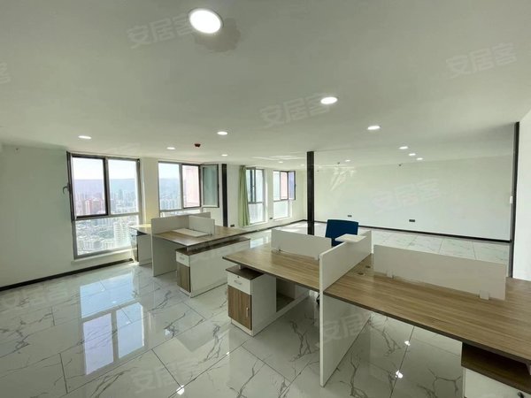 【多图】雁滩名城广场写字楼办公 240平玻璃门 随时可看-兰州58安居客