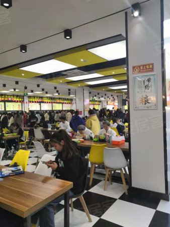 中原工学院北苑餐厅调整窗口,下学期做客流量大