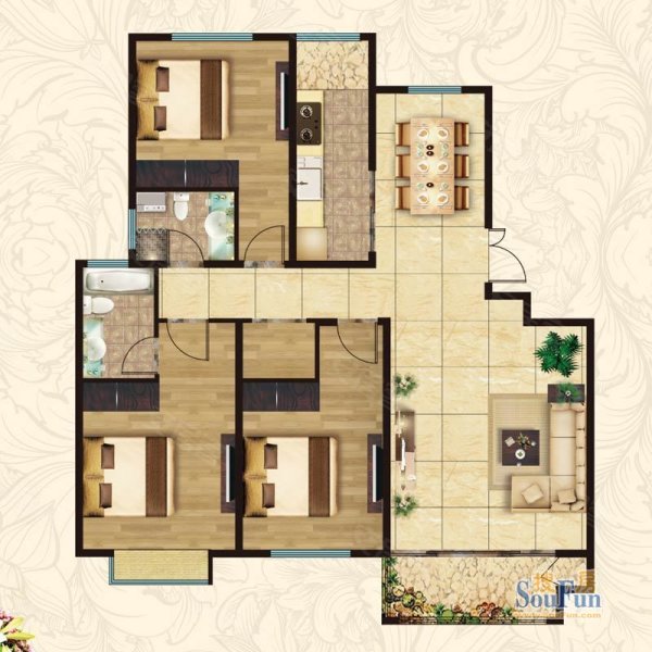 康和新城户型图,重庆康和新城户型图大全,康和新城房型图-重庆安居客