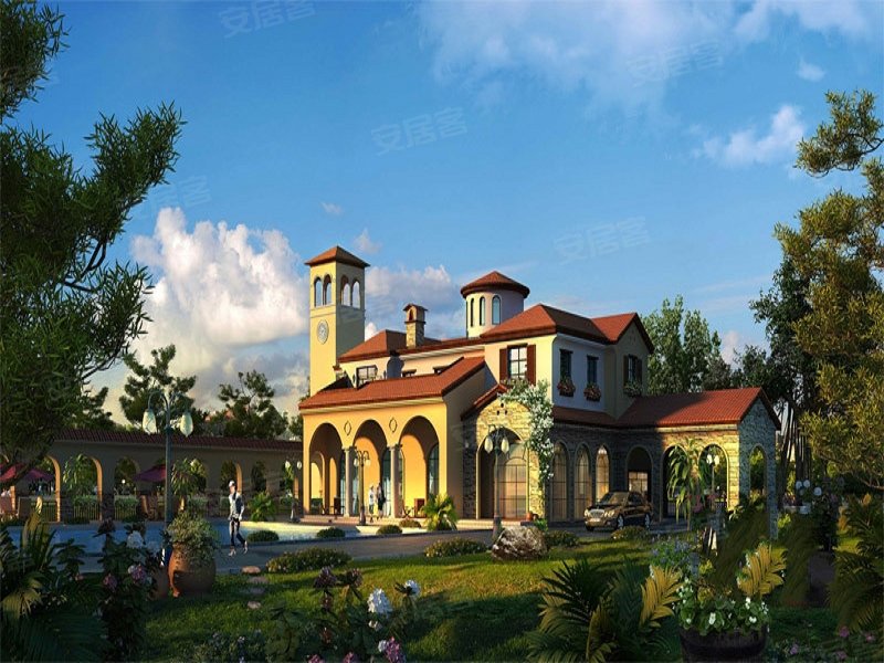 融科托斯卡纳庄园效果图