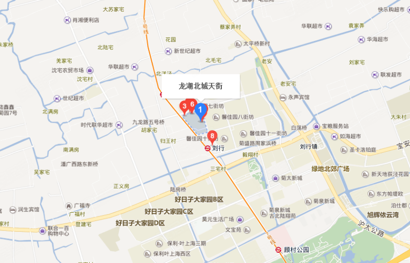 龙湖北城天街
