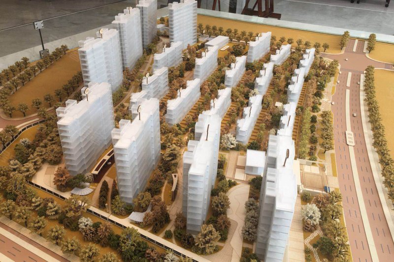 绿都洛阳府沙盘图