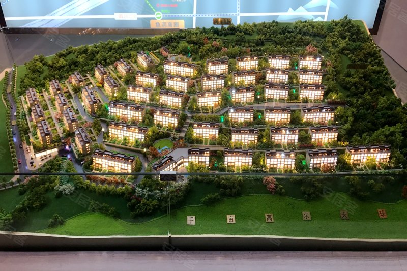 碧桂园天麓沙盘图