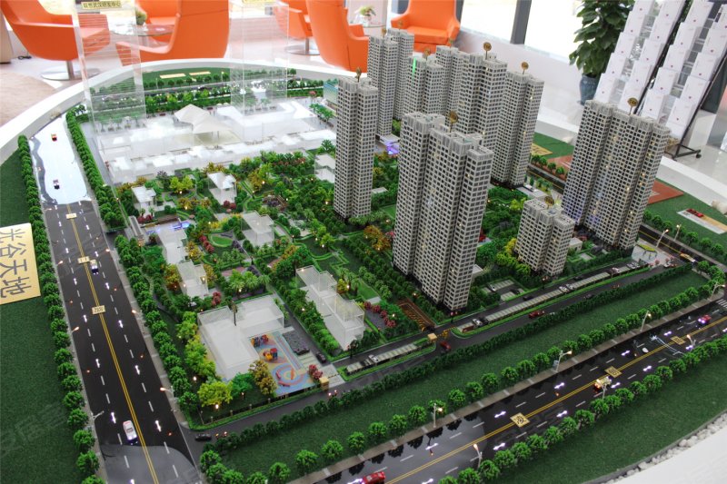 武汉融科天域-沙盘图(36) - 武汉安居客