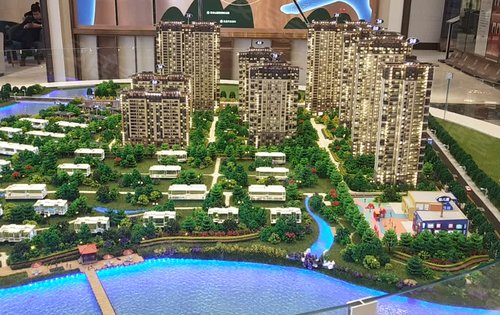 路劲时代城二期沙盘