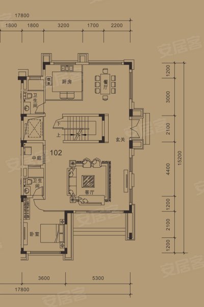 御河湾花园户型图