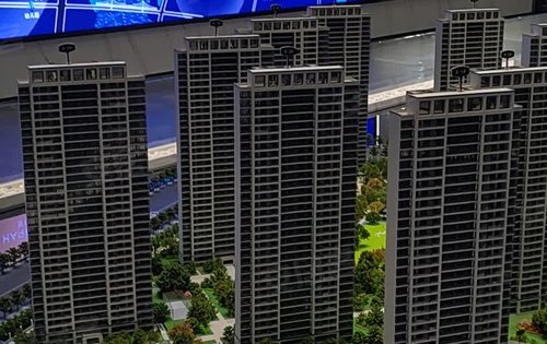 雅居乐汇港城沙盘简介