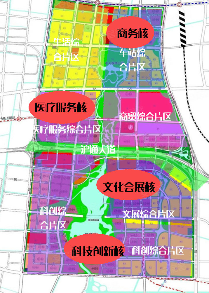 南通中创区规划图图片