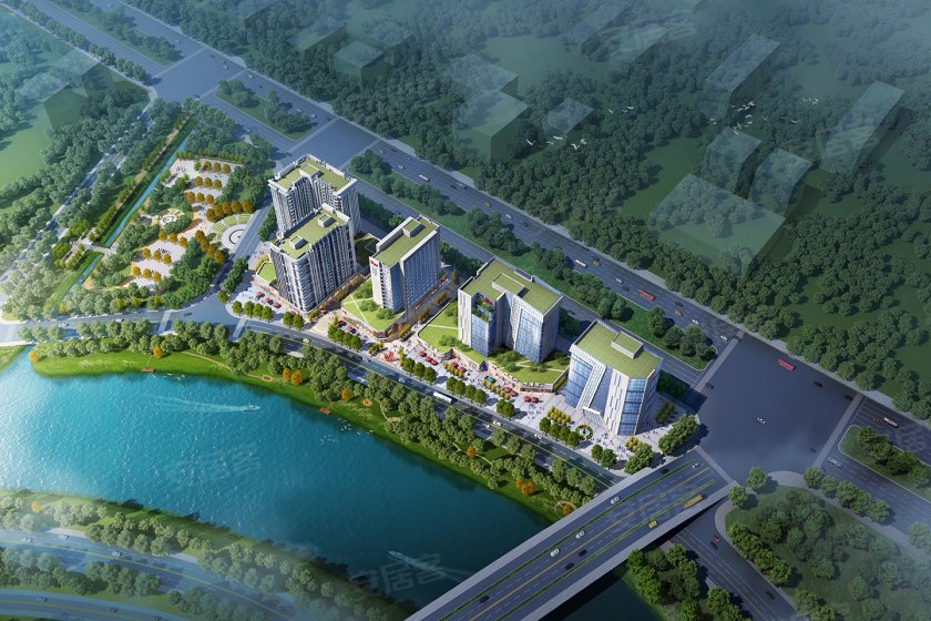 04/ 05 智汇城踞守主干道,东临兴宁大道,西临滨江东路,南临锦绣大道