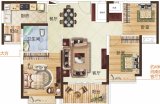 恒大御湖城楼层平面图
