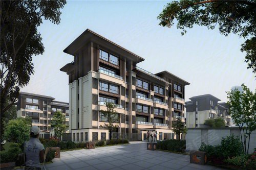 欧洲城甲楼 境启本溪 墅院盛开