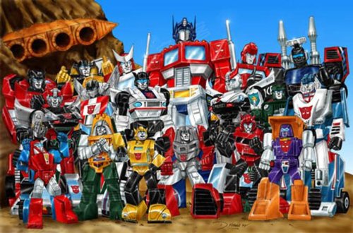 保卫战来啦                   "你见过精彩绝伦的变形金刚文化长廊吗