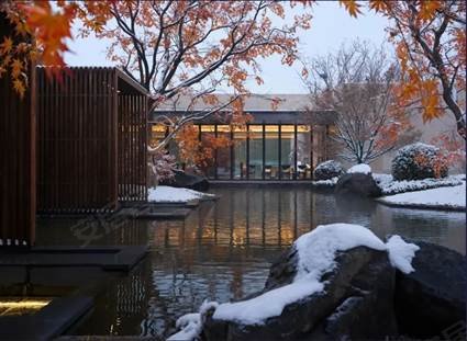 中建璞园寻迹飞白弥望山林雪景