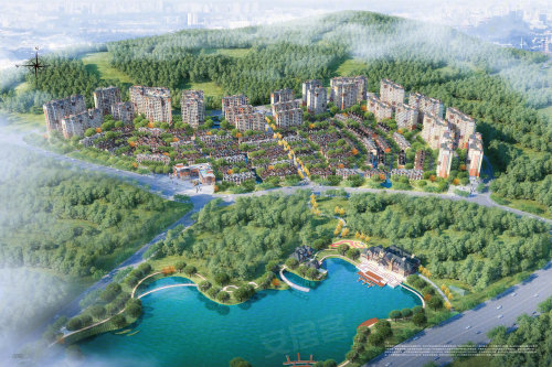 康养生态社区 入住浩创悦山湖就是生活在公园里