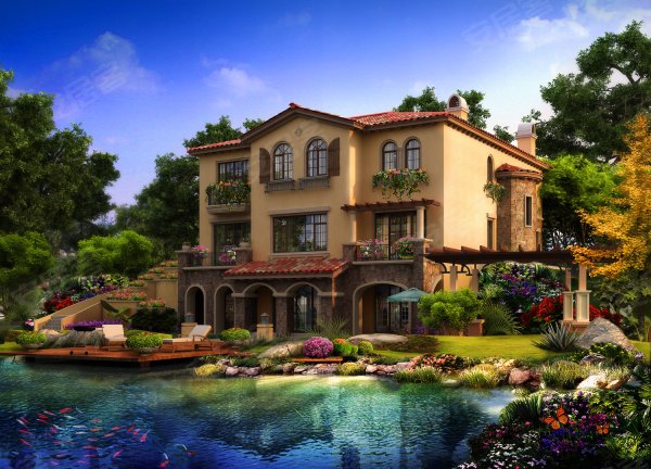 蓝湖郡,别墅,武清京津高速梅厂出口北行500米,环湖半岛独栋别墅,臻席