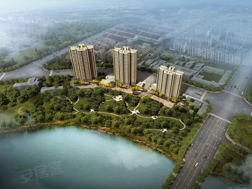 住碧桂园左岸新都欣赏天门河景观