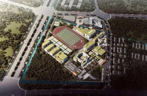 城北将新建五所学校, 解放路实验学校北校区及景山中学北校区,同心路