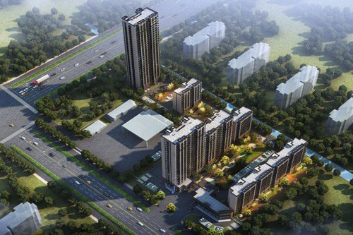 射阳金港城:3公里生活圈商场学校齐全