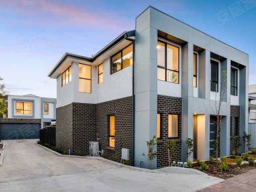 全新联排住宅,布局宽敞,设计时尚,位于优越地段