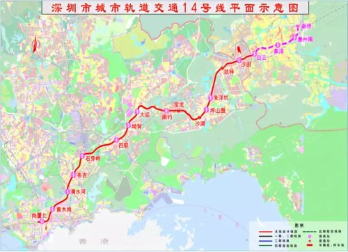 深圳楼盘 龙岗 坪地 君胜熙珑山  深圳地铁14号线,设四联(换乘189号