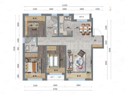金湾新品88平 三期全面封顶可用公积金 –大连 热点区域 – 安居客