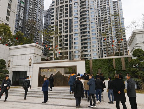 中铁城临江府现场开放日圆满落幕