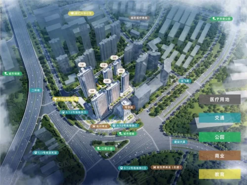 武汉城建梦湖云著丨国企开发+双地铁口_武汉_楼盘评测_安居客