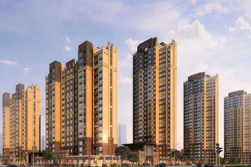 请勿转载楼栋之间分布合理,小区外观气势宏伟,体验高档人居生活