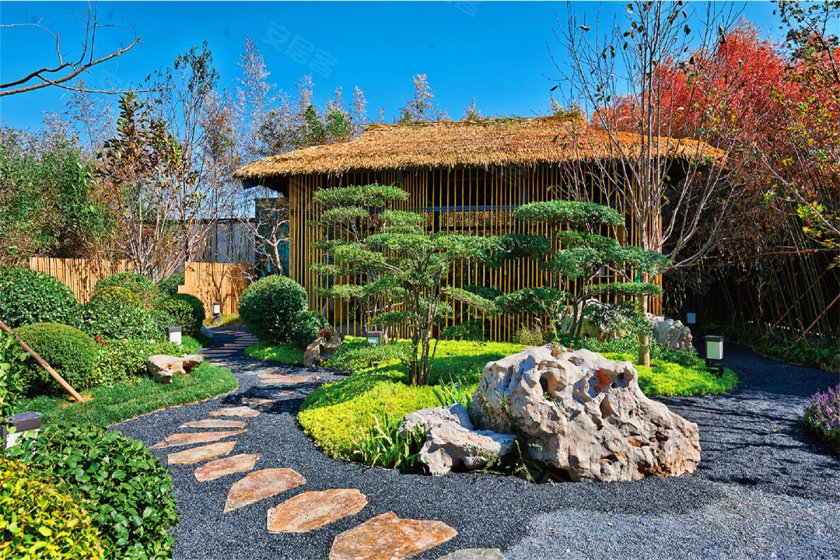 花木相契亭台相接格调松间项目解析