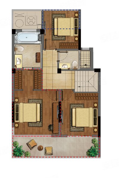 荣安翡翠半岛户型图