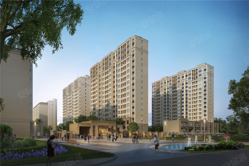 滨河花园,一方庭院,成就美好生活