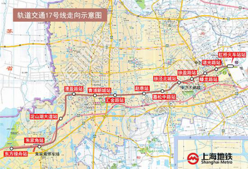 轨交17号线年内有望运营!沿线年内有望入住楼盘大推荐