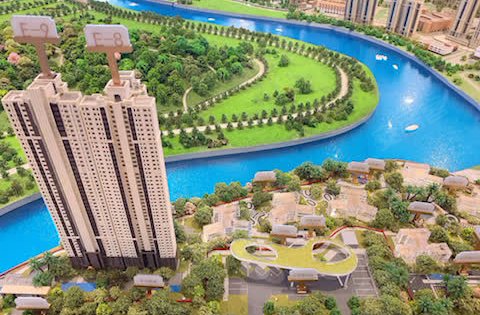 亚运城天逸在售114140方三房至四房其中有少量135方的复式