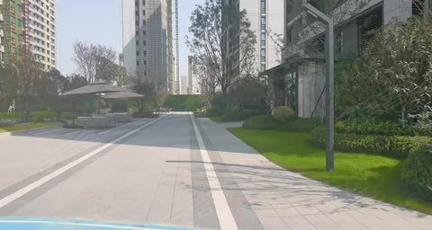 绿城复地·柳岸晓风动态:柳岸晓风实景园林展示，戳我头像了解详情-西安安居客