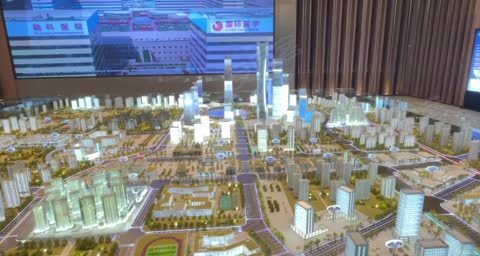 西安碧桂园高新云墅动态:碧桂园高新云墅区域沙盘实景展示-西安安居客