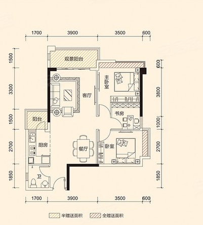 景峰家园户型图