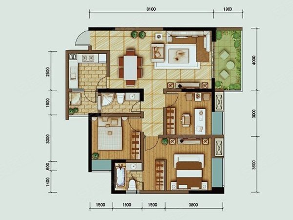 重庆半山半园户型怎么样,重庆半山半园户型点评 - 重庆安居客