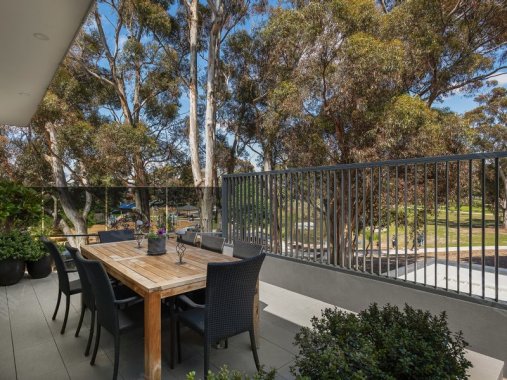 private oasis on the park