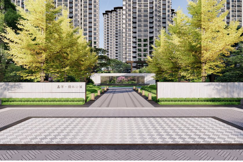 07/11鑫洋翰林公馆紧邻威远名片级景观大道川威大道,往西3公里可到成