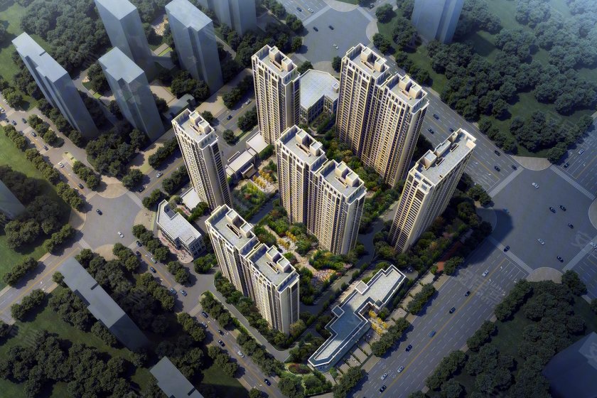 建业三环内装修好房 建业盛悦府图解