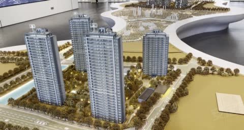 中北金基朗樾府动态:沙盘已能体现出我们的外立面风格-南京安居客