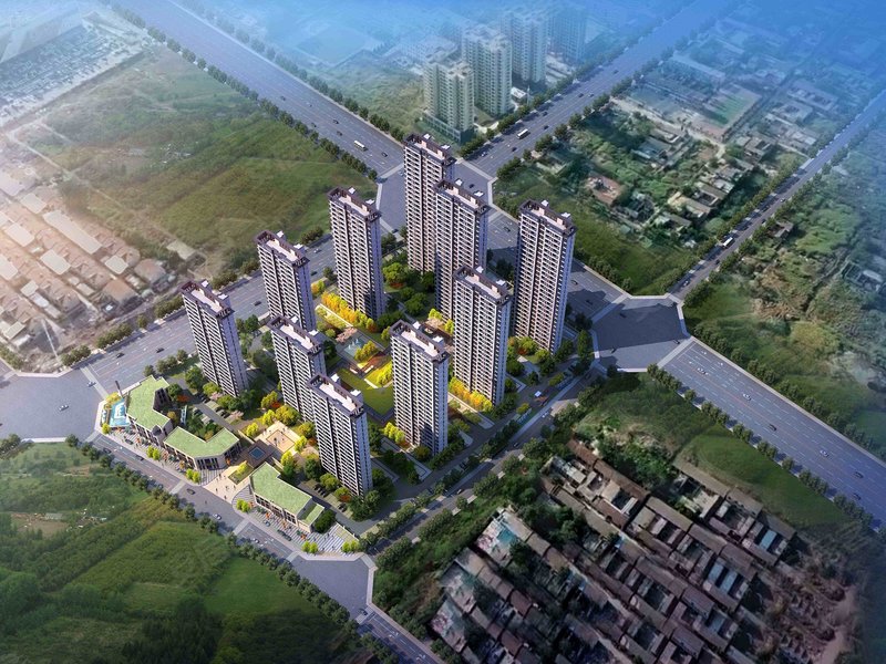 国金·铂悦府项目位置优越,淮北2.