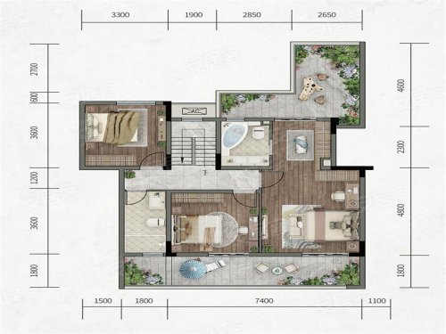 一墅境宽与山长金隅南山郡昱澜山项目解析
